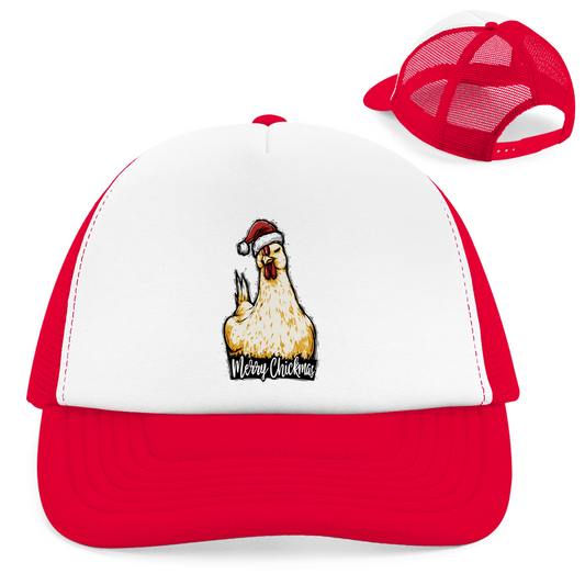 Retro Trucker Cap Merry Chickmas