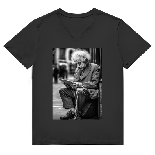 Herren Premium Bio V-Neck T-Shirt Albert